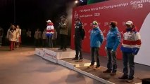 Men's Super G - Schladming 2013 Alpine World Ski Championships; Award Ceremony