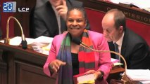 Zapping: Christiane Taubira, star des débats sur le «Mariage pour tous»