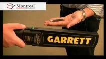 Garrett detector de metais de mão