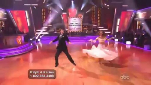 Ralph Macchio and Karina Smirnoff Dancing with the Stars Foxtrot