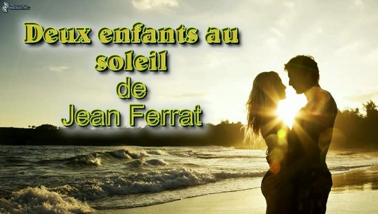 Deux enfants au soleil par Jean-Loup