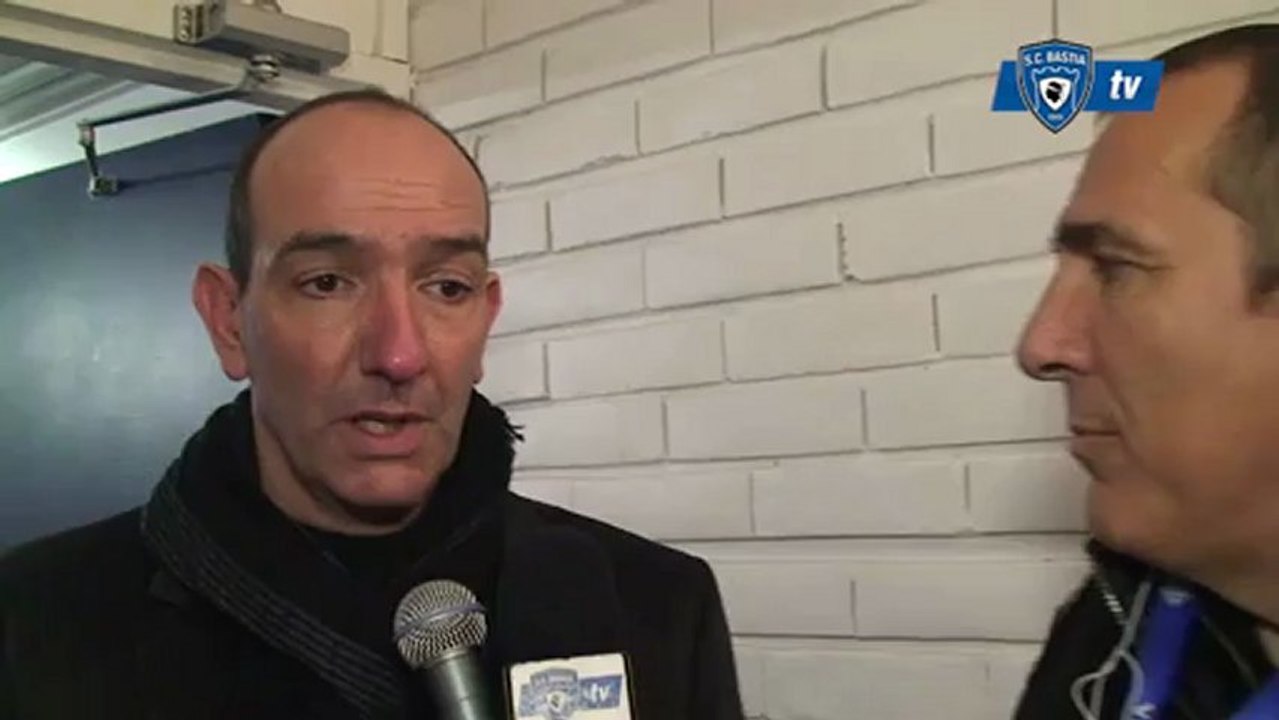 L1 / 2012-13 : Paris 3-1 Bastia : Réaction de PM Geronimi