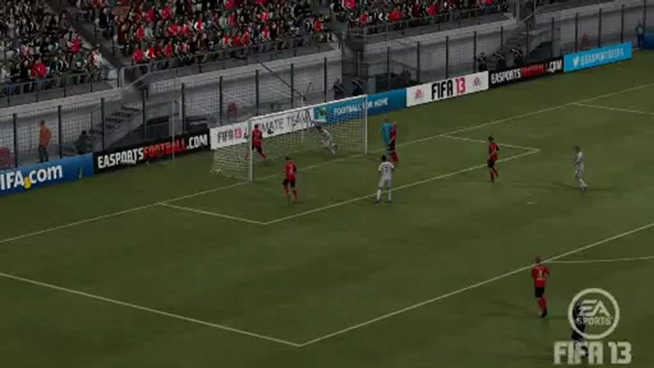 LDC J6 Bayer Leverkusen - Real Madrid : But Lewel (1)
