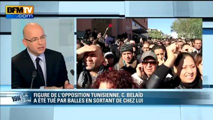 Meurtre de Chokri Belaïd  : "Je pense qu'il y a une part de responsabilité du gouvernement" - 06/02