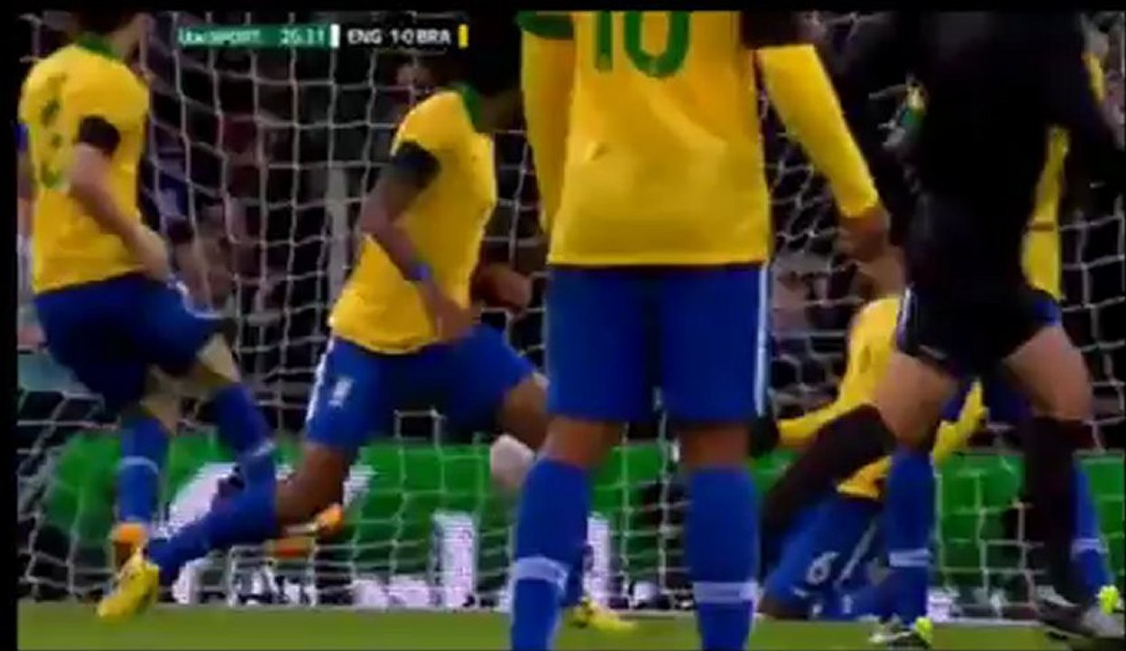 Gol de Rooney vs Brasil