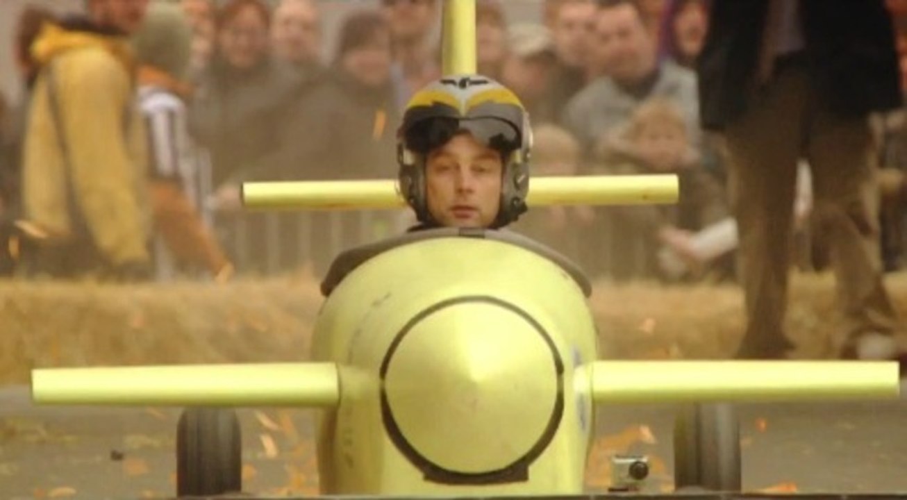 Downhill soapbox race - Red Bull Soapbox Belgium 2012