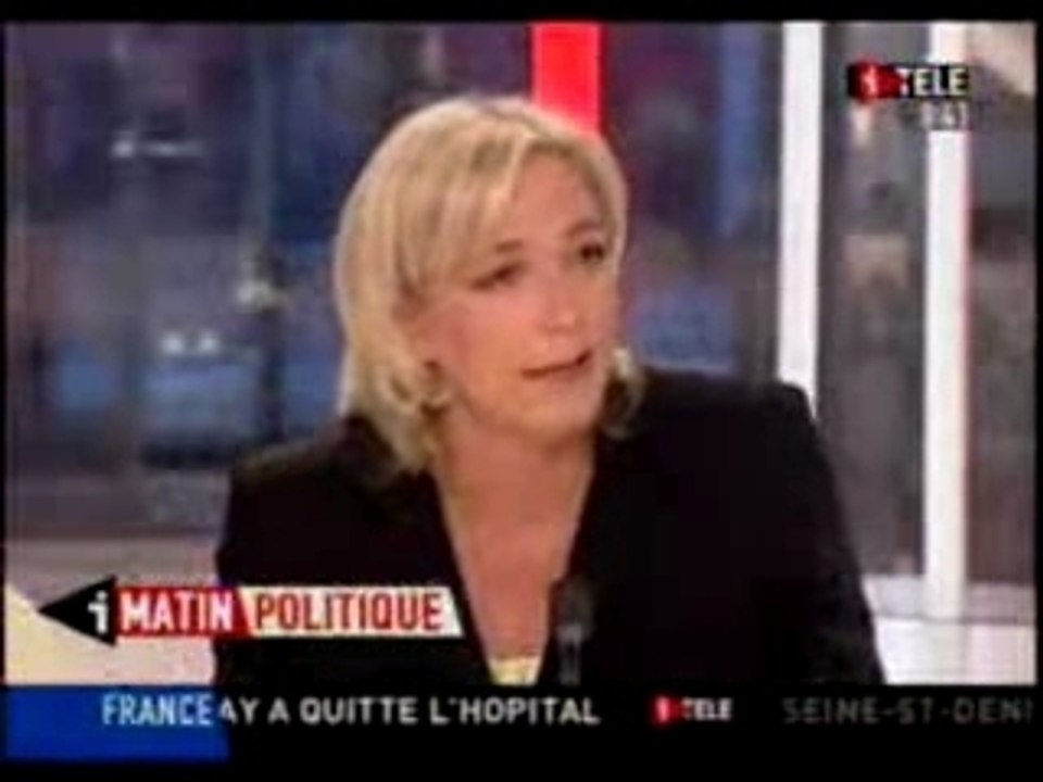 Marine Le Pen sur Itélé (17.10.2006)