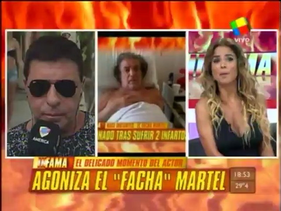 Pronto.com.ar La salud del Facha Martel