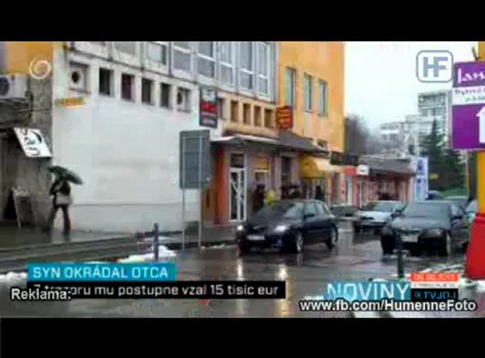 Syn okrádal otca 06022013