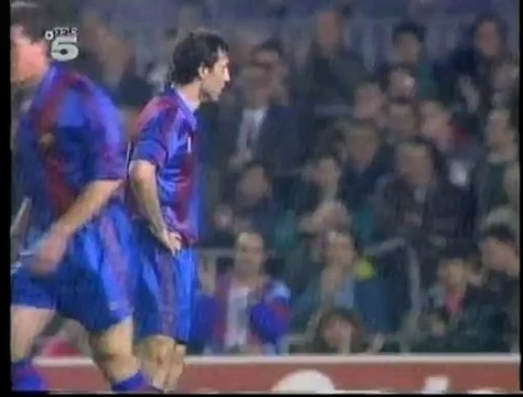 ЛЧ 1991-1992 обзор матча Барселона - Динамо К