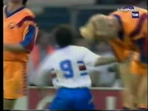 ЛЧ 1991-1992 обзор матча барселона-сампдория ФИНАЛ