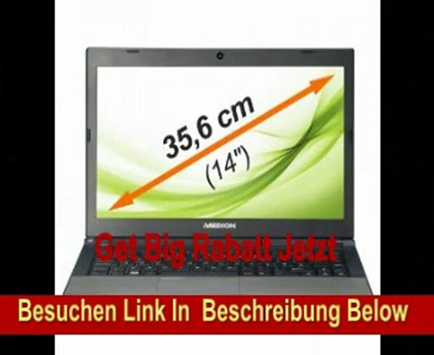 MEDION MD 98124 S4613 Ultrabook 35,6 cm (14 Zoll) Notebook (Intel Core i7-3517U Prozessor, 1,9GHz, 8GB RAM, 750GB HDD, 32 GB SSD, NVIDIA GeForce GT 630M, Bluetooth 4.0, WLAN, HDMI, DVD, Win8)