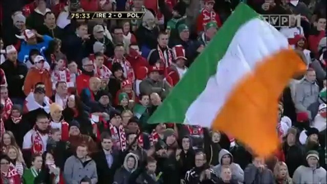 Skrót meczu Irlandia 2-0 Polska [TSGTV]