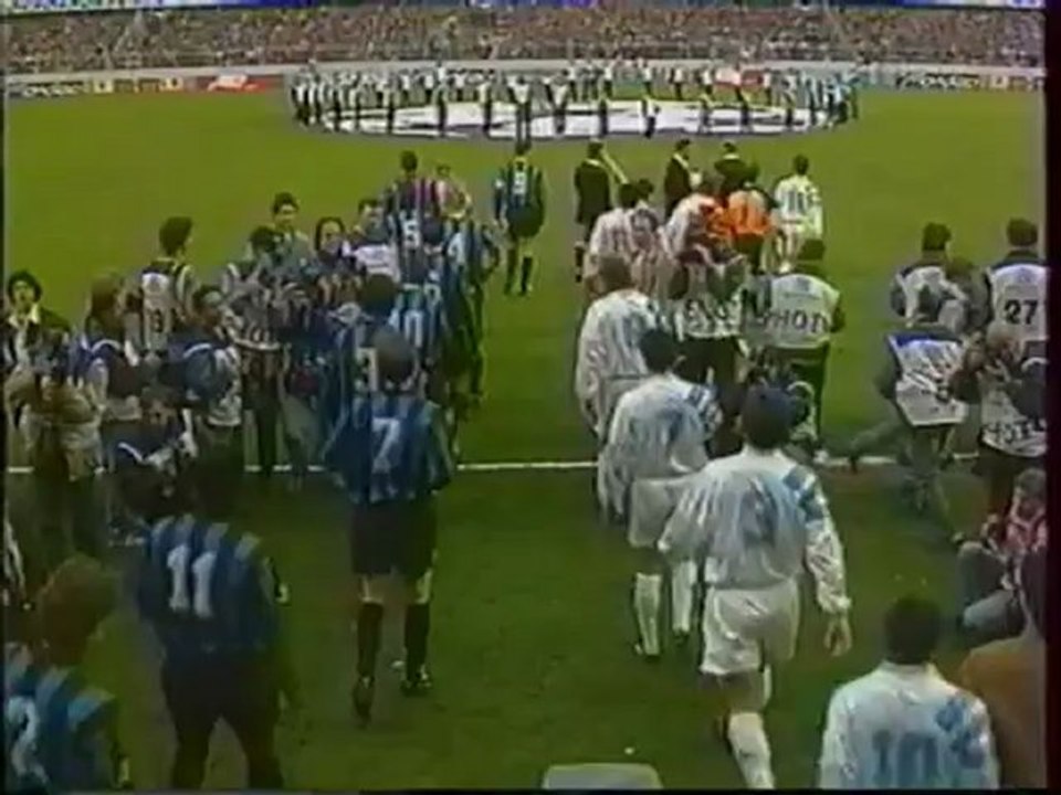 ЛЧ 1992-1993 обзор матча  Брюгге-Марсель