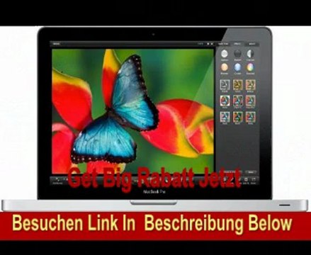 Apple MacBook Pro MC721D/A 39.1 cm (15,4 Zoll) Notebook (Intel Core i7 2635QM, 2 GHz, 4GB RAM, 500GB HDD, AMD 6490M, DVD, Mac OS)