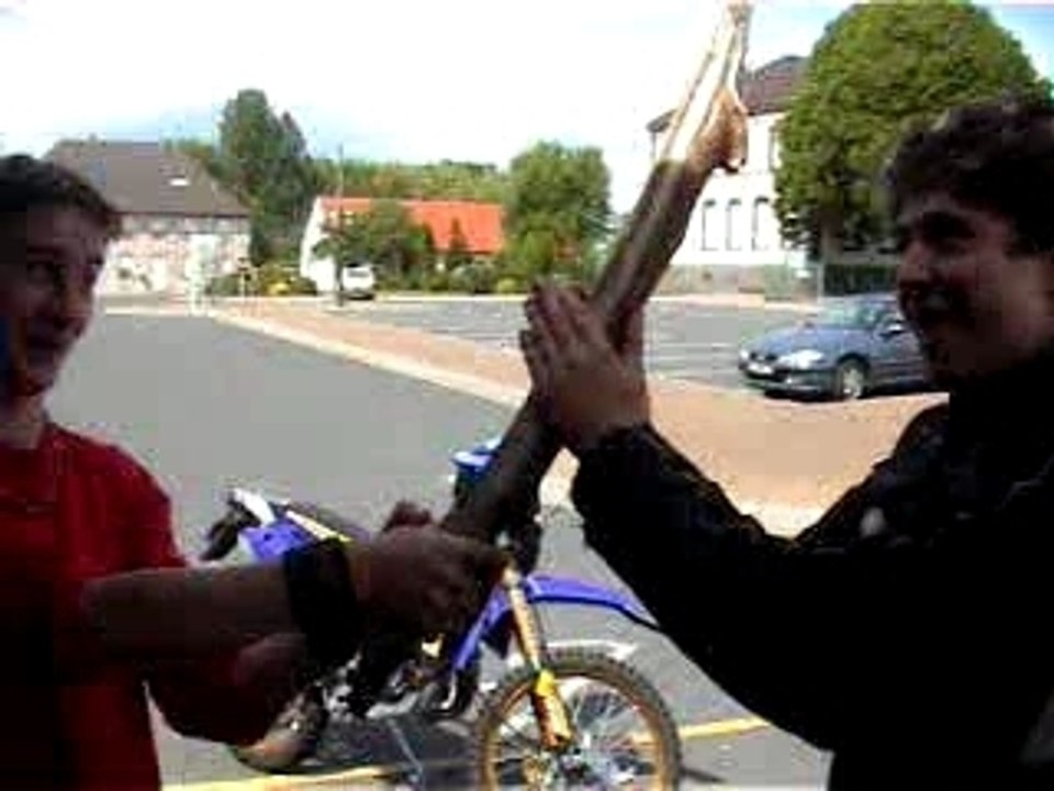 Katana tres tranchant