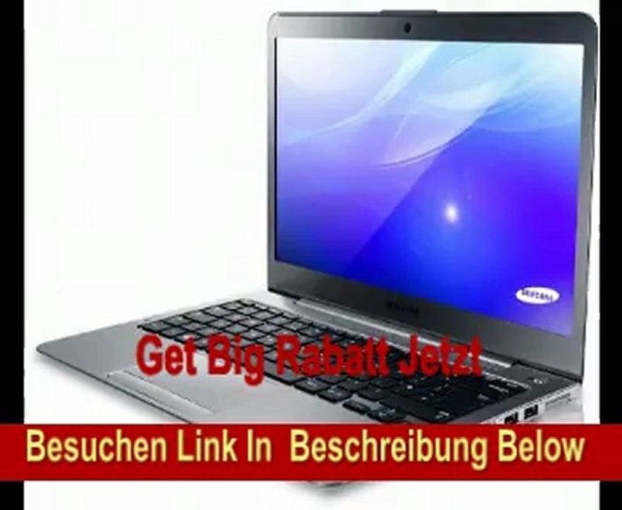 Samsung NP530U3C A02 Series 5 Ultra 33,8 cm (13,3 Zoll) Notebook (Intel Core i7 3517UM, 1,9GHz, 8GB RAM, 500GB HDD, Intel HD, Win 7 HP) grau