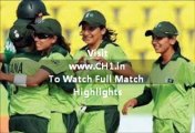 Live {{IND Vs PAK}} ICC Women's World Cup India Vs Pakistan Full Match Highlights Feb 7, 2013