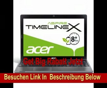Acer Aspire TimelineX 5820TG-5464G75Mnks 39,6 cm (15,6 Zoll) Notebook (Intel Core i5 460M 2,5GHz, 4GB RAM, 750GB HDD, ATI HD 5650, DVD, Win 7 HP) schwarz