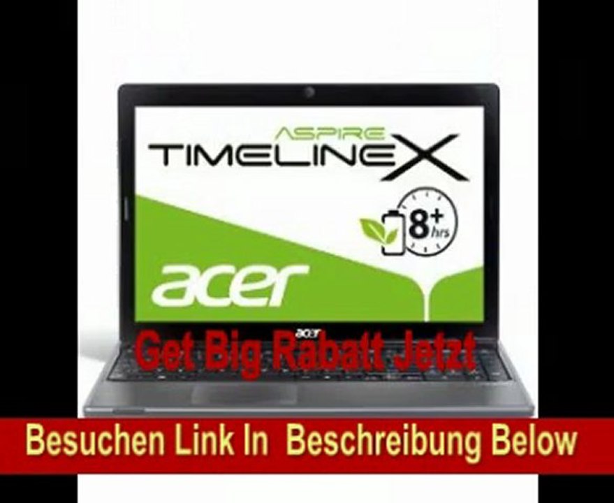 Acer Aspire TimelineX 5820TG-5464G75Mnks 39,6 cm (15,6 Zoll) Notebook (Intel Core i5 460M 2,5GHz, 4GB RAM, 750GB HDD, ATI HD 5650, DVD, Win 7 HP) schwarz