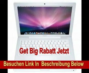 Apple MacBook MB403 33,8 cm (13,3 Zoll) Notebook weiß (Intel Core 2 Duo 2,4GHz, 2GB RAM, 160GB HDD, DVD+- DL RW, Mac OS X)