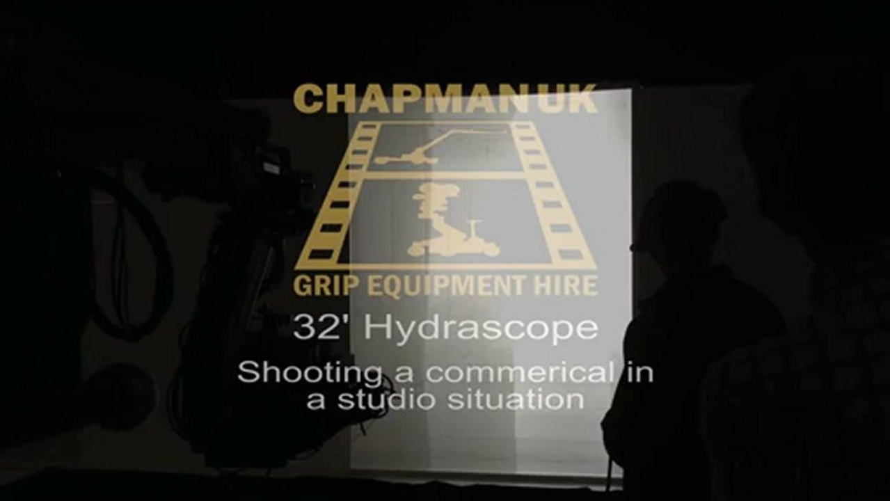 32' Hydrascope - Commercial being shot in a Studio Situation.