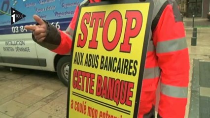 Ruiné, il assiège sa banque depuis 270 jours