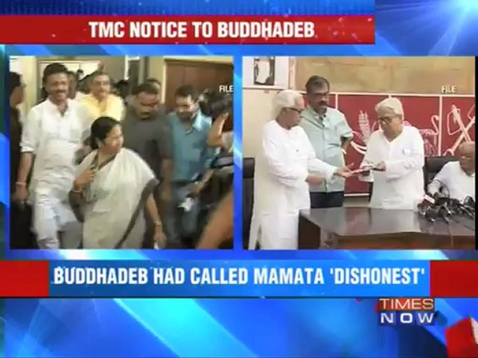 TMC notice to Buddhadeb.