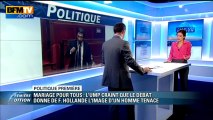 Politique Première : l’Elysée n’est pas mécontent des tensions autour du mariage pour tous - 07/02