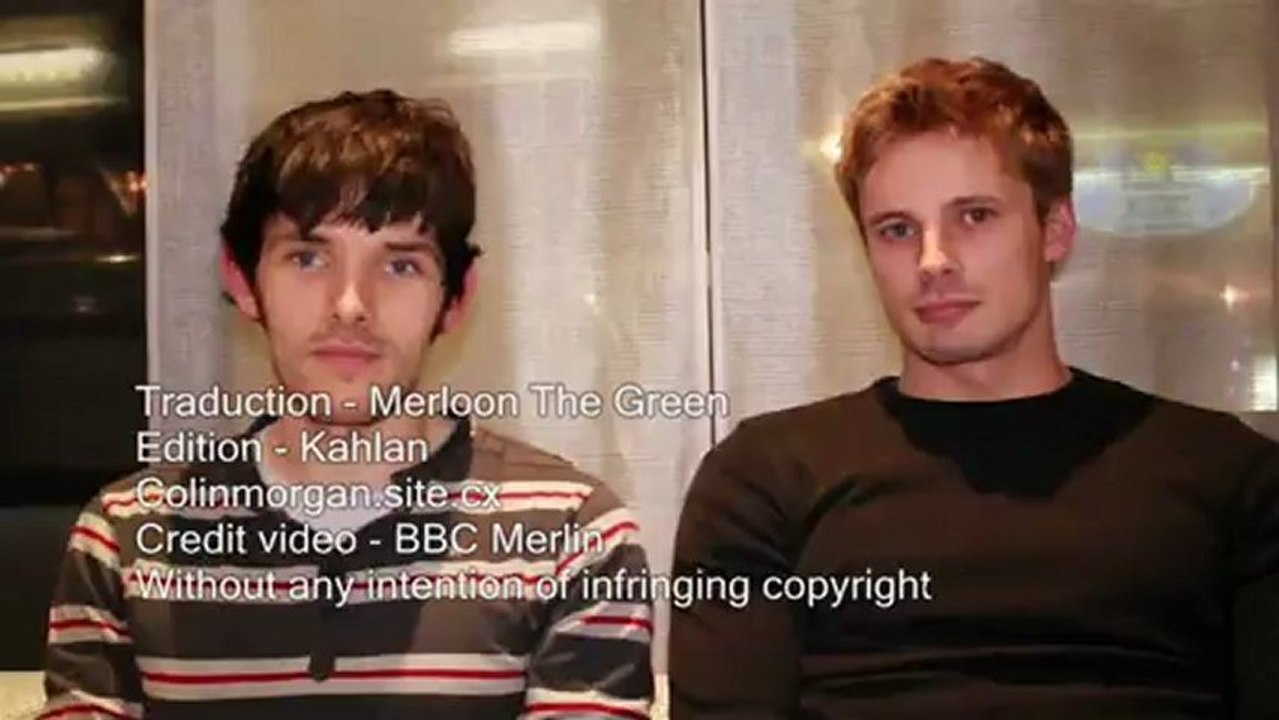 Colin Morgan spills the beans on Bradley James VOST
