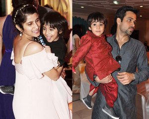 Daddy Emraan Hashmi with his Son Ayaan