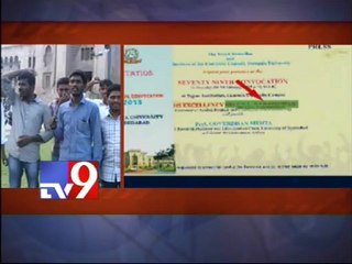 Governor Narasimhan cancels visit to O.U fearing boycott