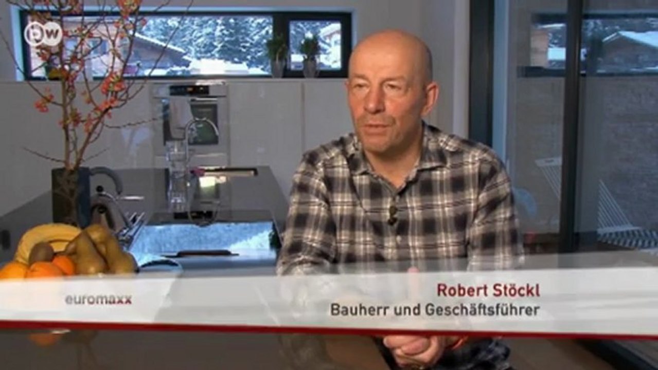 Modernes Chalet in den Alpen | Euromaxx - ambiente