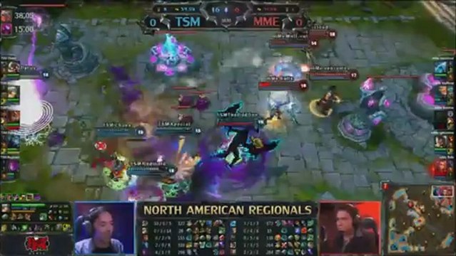 TSM team fights - League of Legends