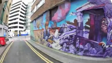 Les rues taguées de Londres, un nouveau musée à ciel ouvert