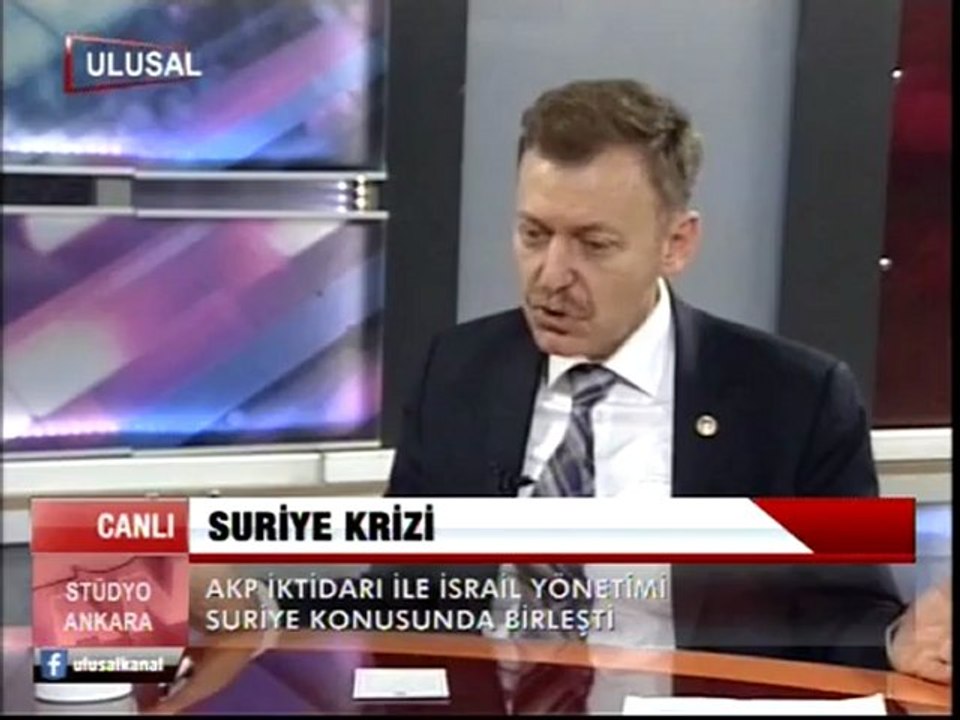 Mersin Milletvekili Prof. Dr. Aytuğ Atıcı Ulusal Kanalda Suriye ve Ortadoğu Politikaları Konusunda Değerlendirmelerde Bulundu