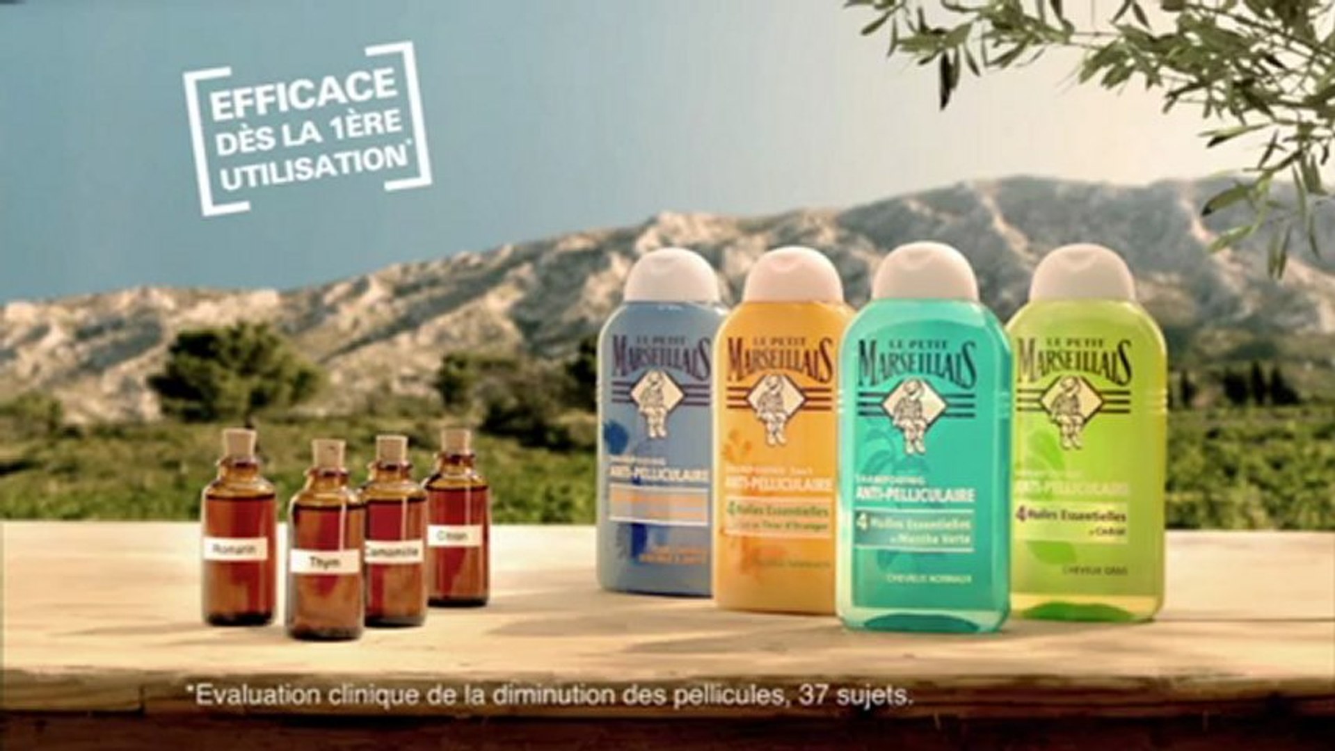 Shampooings anti-pelliculaire aux 4 huiles essentielles et menthe verte -  Le Petit Marseillais - Vidéo Dailymotion