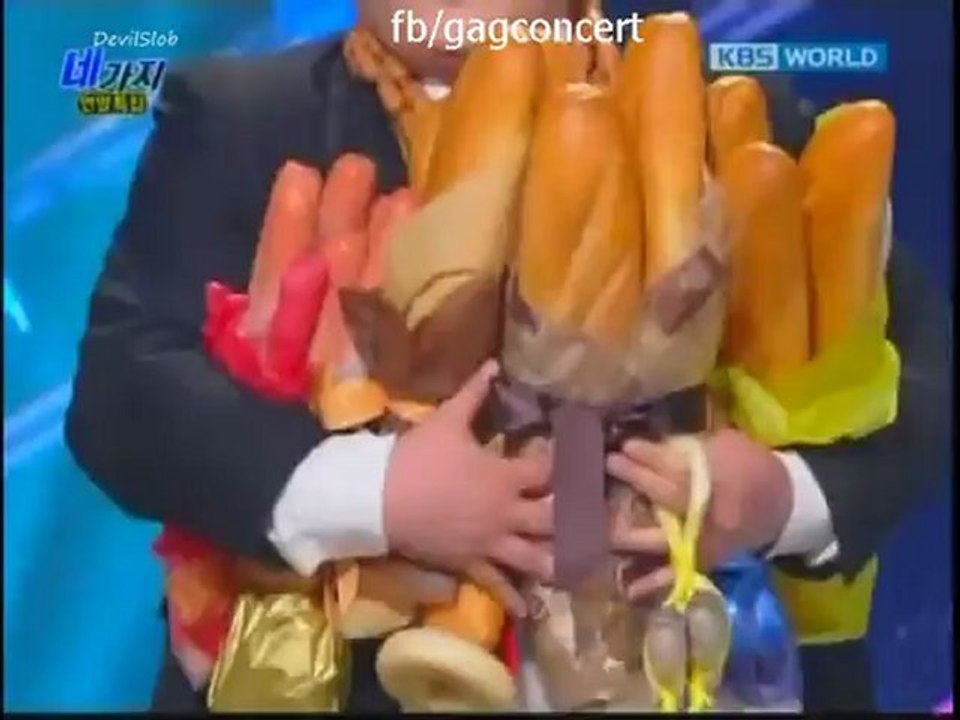 [ENGSUB] GAG CONCERT EP. 679 Four Men   (last episode for 2012 SPECIAL) Guest Park Jiseon- Choi Hyo-jong