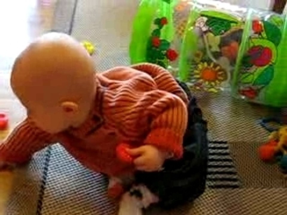 Un des premiers "maman" immortalisé !