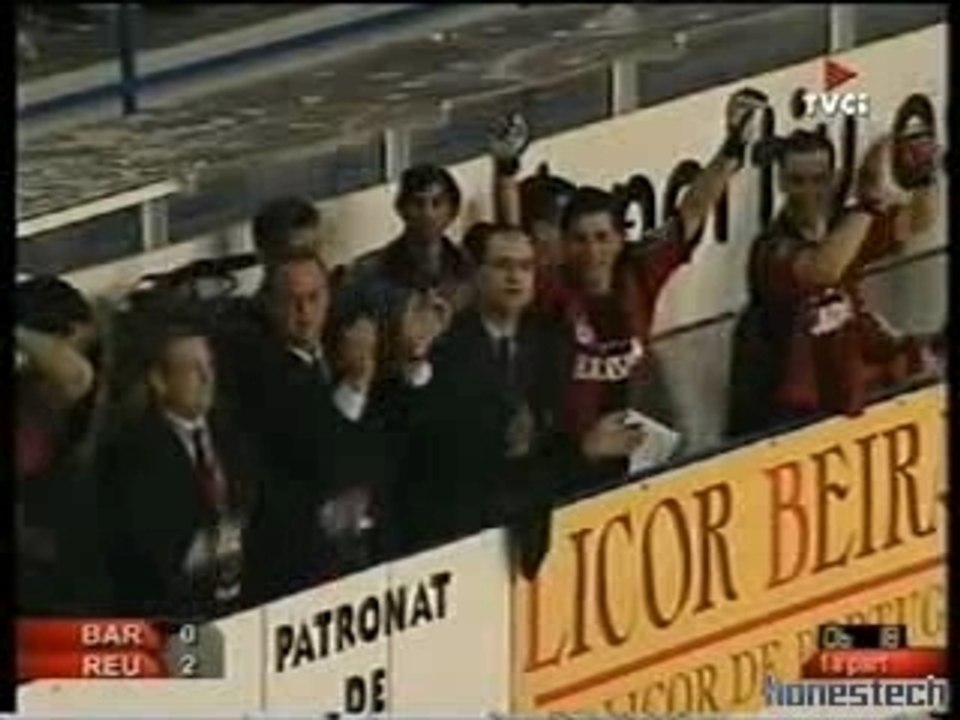 rink-hockey but de Xavi Caldu incroyable