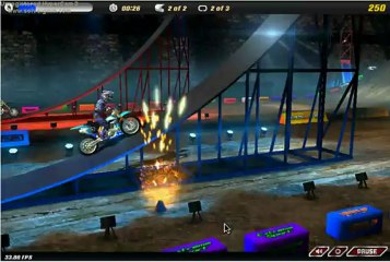 3D Motocross Nitro Yarışı - 3D Oyunlar - www.oyunlar9.com
