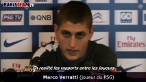 Verratti : je dois m'habituer aux arbitres