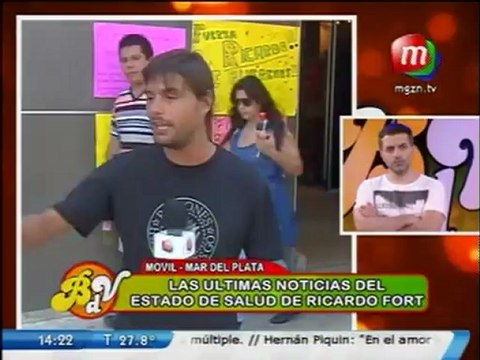 Trasladan a Ricardo Fort- BDV Pronto.com.ar