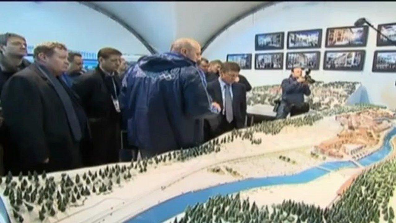 Sotschi 2014: Putin: "Liegen voll im Zeitplan"