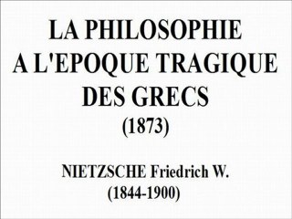 NIETZSCHE-Les-PréSocratiques Présentation par Nicolas ZELLNER-MACULET