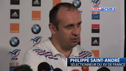 France - Galles / Saint-André garde le même groupe - 07/02