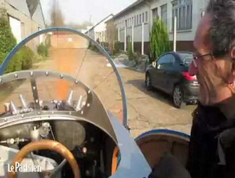 Retromobile : à bord d'une voiture-avion
