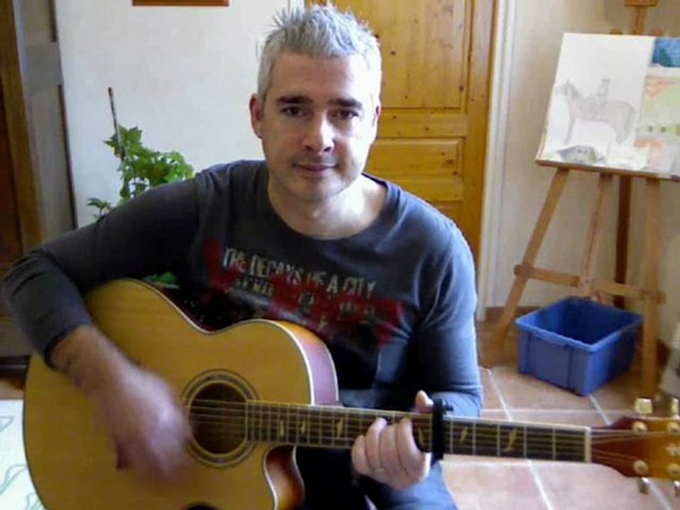 Hervé Cristiani "Il est libre Max" (guitare leçon)