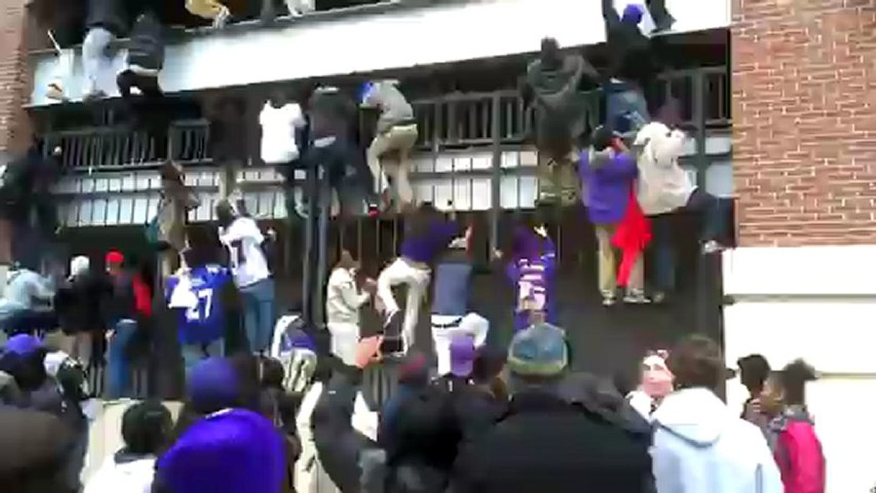 Les fans des Ravens de Baltimore n'ont pas payer leurs places