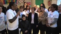 Visite officielle des ministres des sports et des droits des femmes à Choisy le Roi (06/02/13)